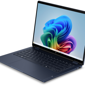 HP OmniBook X Flip 2-in-1 Laptop AI con Intel Core Ultra 9 y Pantalla táctil 2K de 14"