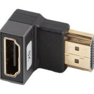 Lanberg AD-HDMI-07 Adaptador HDMI Tipo A Estándar Negro y Plata