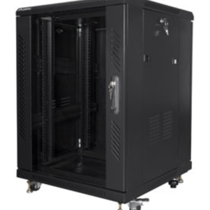Lanberg FF01-6615-12B Armario Rack 15U Negro Bastidor Independiente