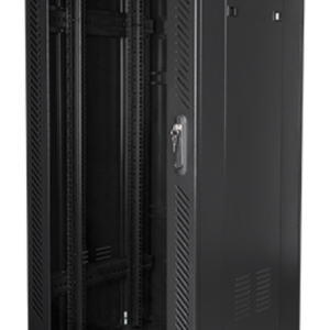 Lanberg FF01-6627-12B Armario Rack 27U Negro - Bastidor Independiente