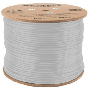 Lanberg LCUF6L-11CU-0305-S cable de red Cat6a U/FTP 305 m Gris