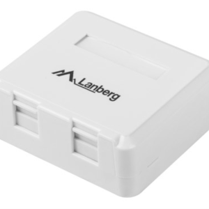 Lanberg OK1-0002-W caja de conexiones de red Cat6 blanca de alta calidad