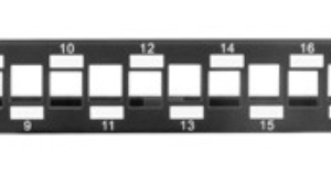 Lanberg PPKS-1224-B Panel de Parcheo 1U para Redes Eficientes