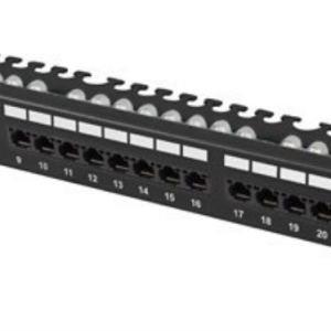Lanberg PPU6-1124-B Panel de Parcheo 1U Profesional para Redes