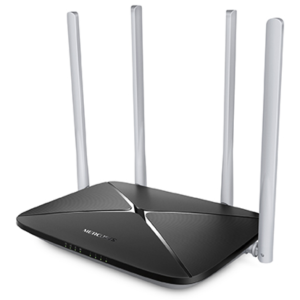 Mercusys AC12 Router Inalámbrico Doble Banda Rápido Negro