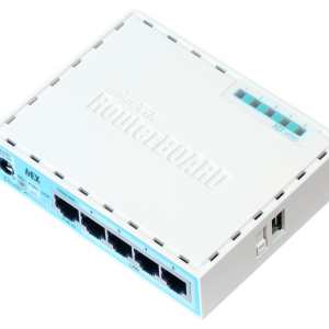 Mikrotik RB750GR3 Router Gigabit Ethernet Turquesa y Blanco - Rendimiento Profesional