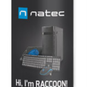 NATEC Raccoon 400 - Limpiador de aire comprimido 400 ml para mantenimiento eficiente