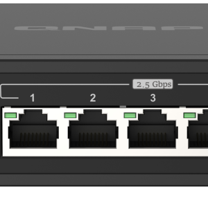 QNAP QSW-1105-5T Switch No Administrado Gigabit Ethernet 5 Puertos Negro