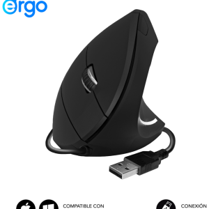 Ratón SUBBLIM SUBMO-EDGVU01 USB Tipo A para Mano Derecha con 1600 DPI Óptico