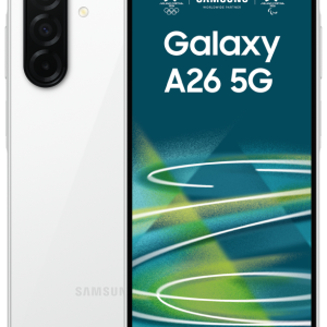 Samsung Galaxy A26 6.7" 5G Dual SIM Android 15 - 6GB RAM, 128GB, 5000mAh Blanco