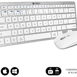 SUBBLIM SUBKBC-OCO010 Teclado Compacto y Multidispositivo