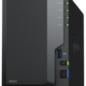Synology DiskStation DS223 - Servidor NAS de Escritorio con Realtek RTD1619B y 2 GB DDR4