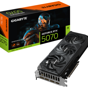 Tarjeta Gráfica GIGABYTE GeForce RTX 5070 WINDFORCE OC SFF 12GB GDDR7