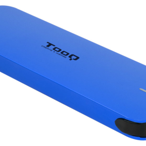 TooQ Caja externa para SSD M.2 NVMe Azul – Carcasa portátil y rápida
