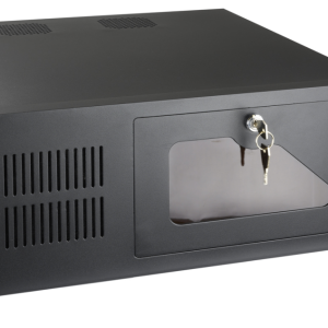 TooQ RACK-406N-USB3 Armario Rack Bastidor de Pared Negro para Equipos de Red