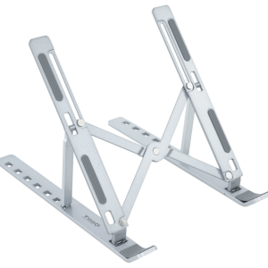 TooQ Soporte Elevador Plata para Portátiles, Tablets, Móviles y Libros