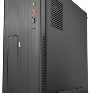 TooQ TQC-3006DU3C carcasa de ordenador de escritorio negra con fuente 500W