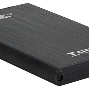 TooQ TQE-2522B caja para disco duro externo 2.5" HDD negro resistente y fácil de usar