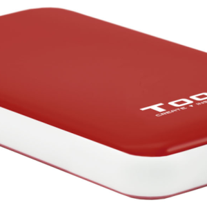 TooQ TQE-2528R Caja Externa SSD 2.5" Roja para Disco Duro