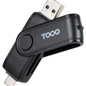 TooQ TQR-3003B Lector de Tarjeta USB de Alta Velocidad