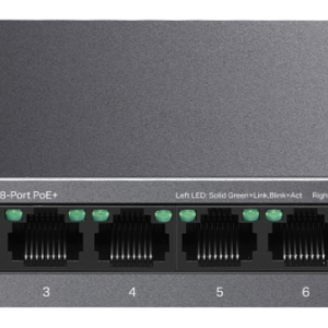 TP-Link LiteWave LS108GP Switch Gigabit No Administrado con PoE Negro