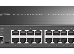 TP-Link Omada SG3428XMP Switch Gestionado L2+ Gigabit PoE 1U Negro