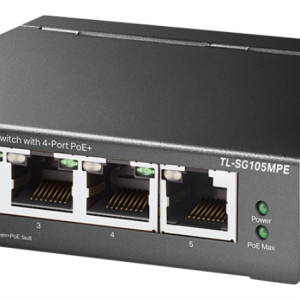 TP-Link TL-SG105MPE Switch L2 Gigabit PoE Negro - 5 Puertos Ethernet