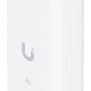 Ubiquiti U-POE Adaptador e Inyector PoE Gigabit Ethernet 48V para Redes de Alto Rendimiento