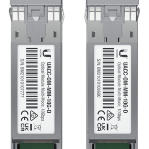 Ubiquiti UACC-OM-MM-10G-D-2 Módulo Transceptor de Fibra Óptica 10G 850 nm