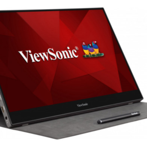 Viewsonic TD1655 pantalla táctil para PC 15.6" Full HD Multiusuario Negro Plata